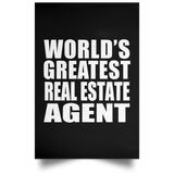 World's Greatest Real Estate Agent - Poster Portrait