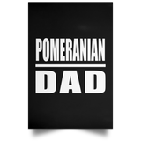 Pomeranian Dad - Poster Portrait
