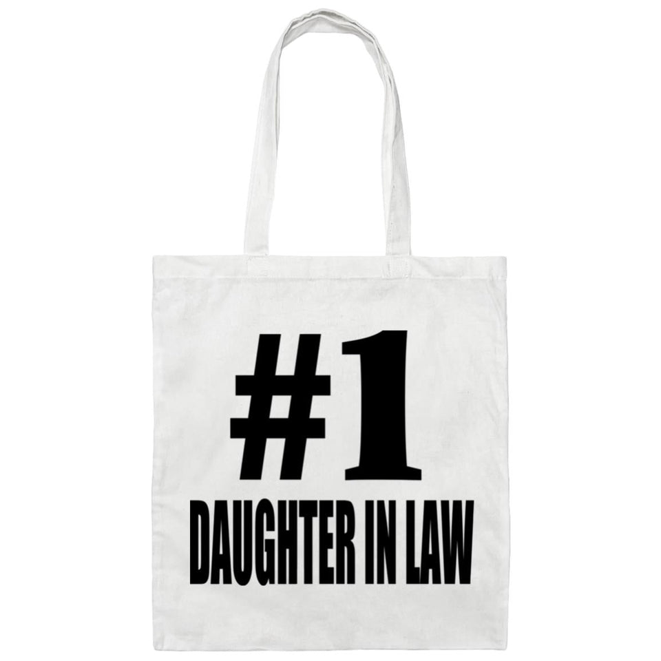 Number One #1 Daughter In Law - Tote Bag White
