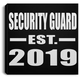 Security Guard Established EST. 2019 - Canvas Square
