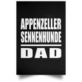 Appenzeller Sennenhunde Dad - Poster Portrait