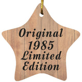39th Birthday Original 1985 Limited Edition - Star Ornament C