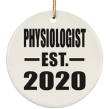 Physiologist Established EST. 2020 - Circle Ornament