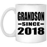 Grandson Since 2018 - 11 Oz Coffee Mug