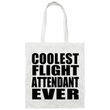 Coolest Flight Attendant Ever - Tote Bag White