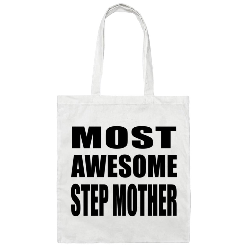 Most Awesome Step Mother - Tote Bag White
