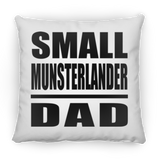 Small Munsterlander Dad - Throw Pillow