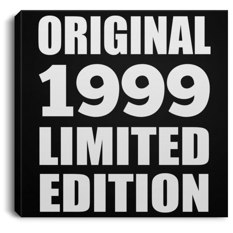 25th Birthday Original 1999 Limited Edition - Canvas Square
