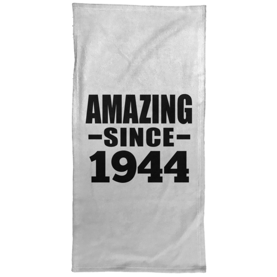 80th Birthday Amazing Since 1944 - Hand Towel