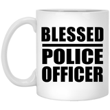 Blessed Police Officer - 11oz Coffee Mug