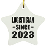 Logistician Since 2023 - Star Ornament