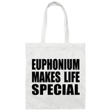 Euphonium Makes Life Special - Tote Bag White