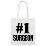 Number One #1 Surgeon - Tote Bag White