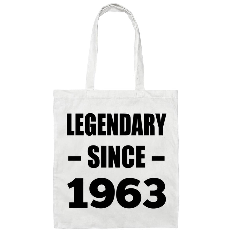 61st Birthday Legendary Since 1963 - Tote Bag White
