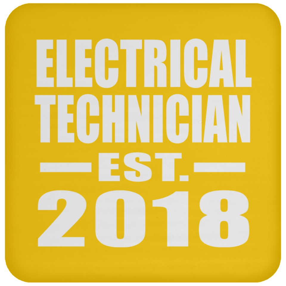 Electrical Technician Established EST. 2018 - Drink Coaster