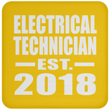 Electrical Technician Established EST. 2018 - Drink Coaster