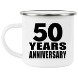 50th Anniversary 50 Years - 12oz Camping Mug