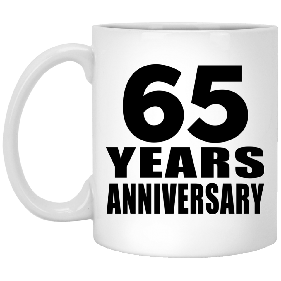 65th Anniversary 65 Years - 11 Oz Coffee Mug