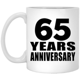 65th Anniversary 65 Years - 11 Oz Coffee Mug