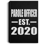 Parole Officer Established EST. 2020 - Canvas Portrait