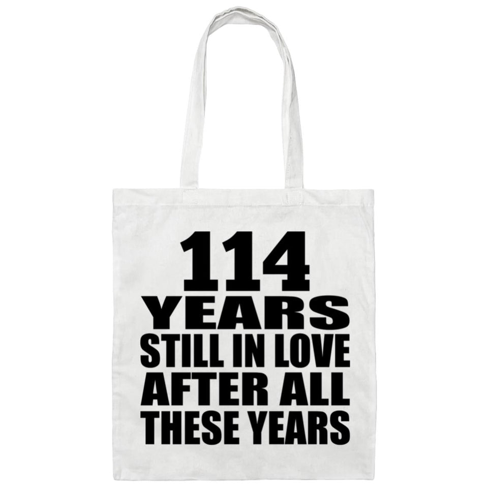 114th Anniversary 114 Years Still In Love After Years - Tote Bag White
