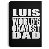 Luis World's Okayest Dad - Canvas Portrait