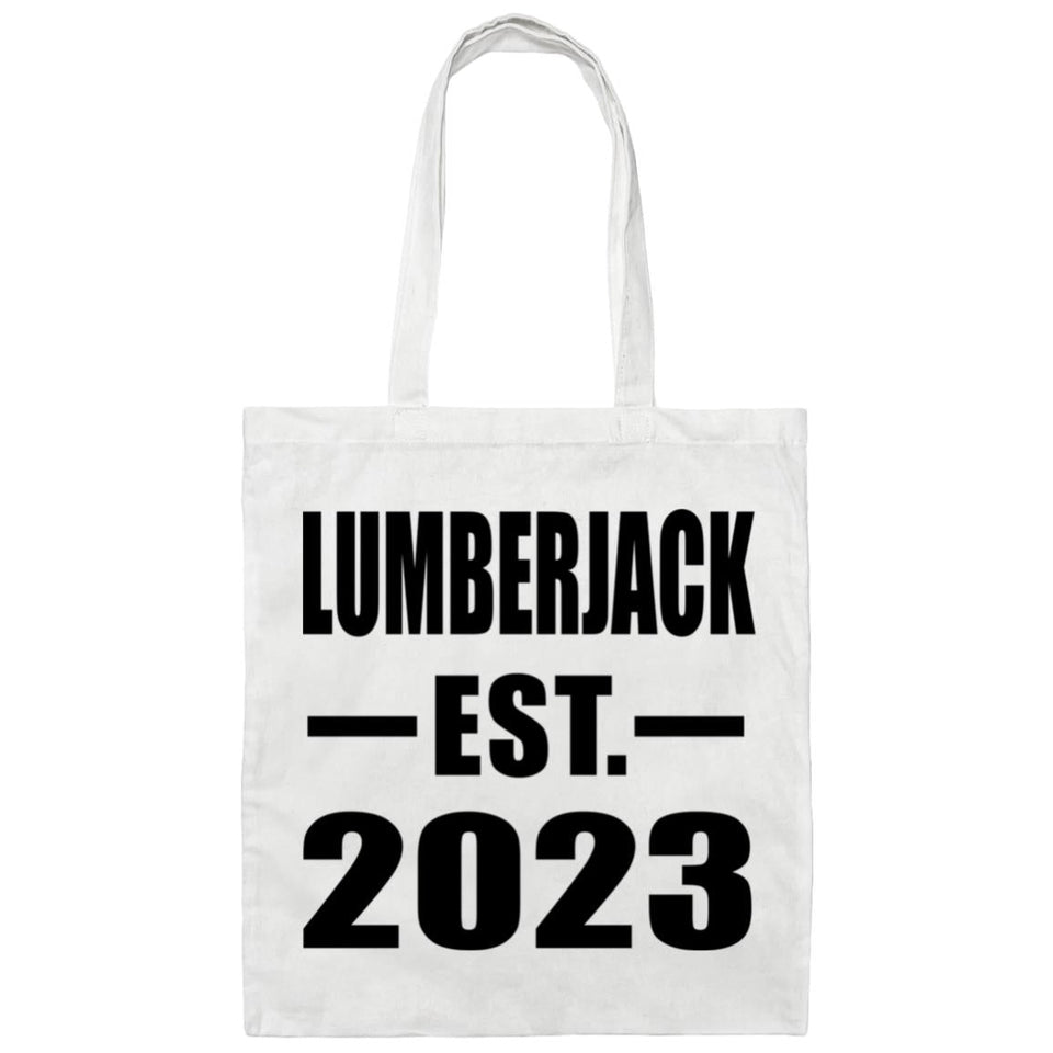 Lumberjack Established EST. 2023 - Tote Bag White
