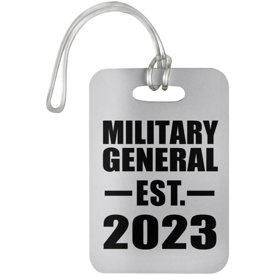 Military General Established EST. 2023 - Luggage Bag Tag