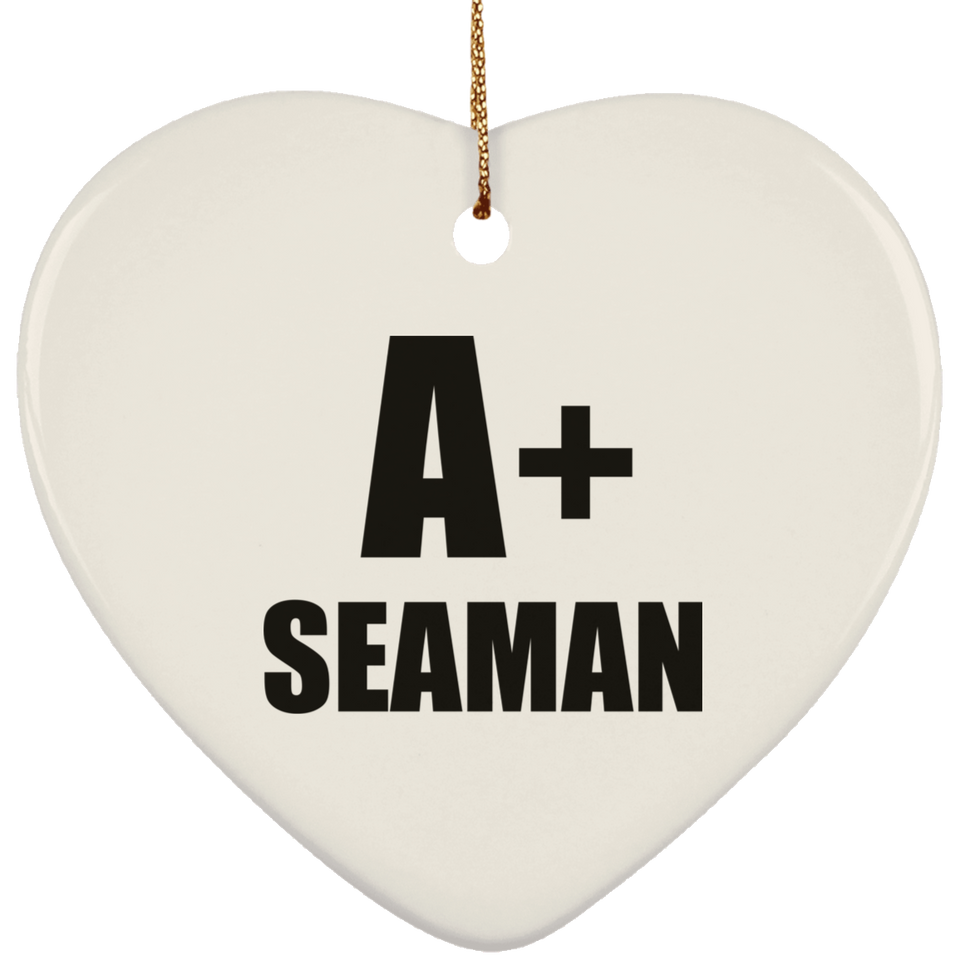 A+ Seaman - Heart Ornament