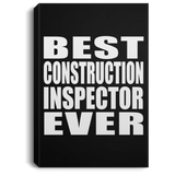 Best Construction Inspector Ever - Canvas Portrait