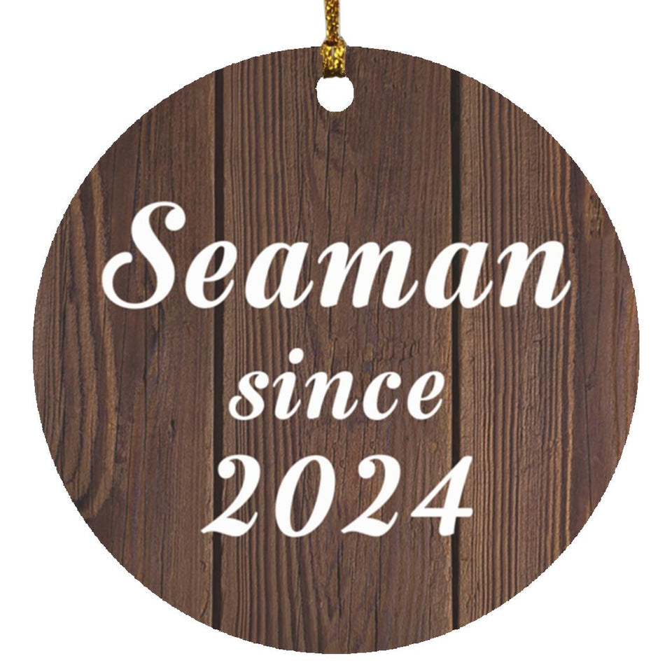Seaman Since 2024 - Circle Ornament D