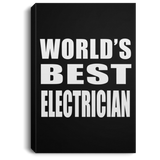 World's Best Electrician - Canvas Portrait