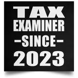 Tax Examiner Since 2023 - Poster Square