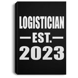 Logistician Established EST. 2023 - Canvas Portrait