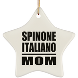 Spinone Italiano Mom - Star Ornament