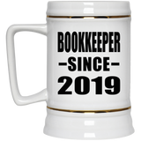 Bookkeeper Since 2019 - Beer Stein