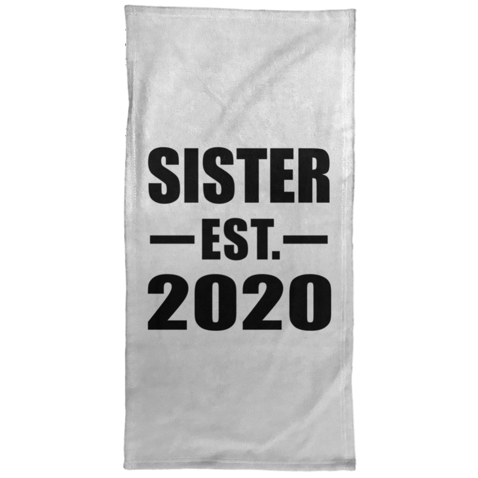 Sister Established EST. 2020 - Hand Towel