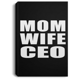 Mom Wife CEO - Canvas Portrait