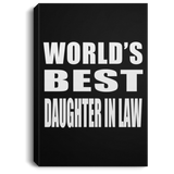 World's Best Daughter In Law - Canvas Portrait