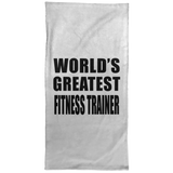 World's Greatest Fitness Trainer - Hand Towel