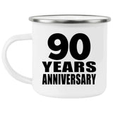 90th Anniversary 90 Years - 12oz Camping Mug