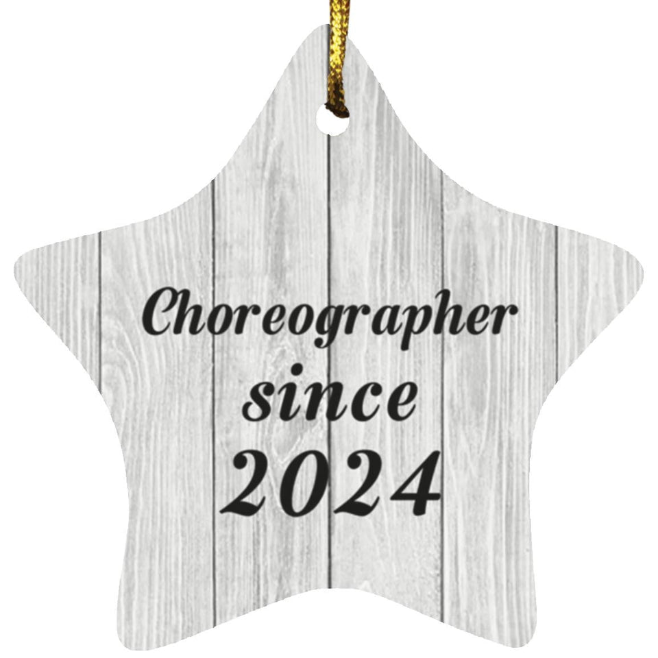 Choreographer Since 2024 - Star Ornament F