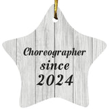 Choreographer Since 2024 - Star Ornament F
