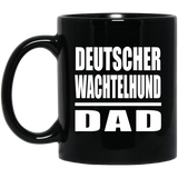 Deutscher Wachtelhund Dad - 11oz Coffee Mug Black