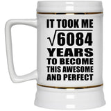 78th Birthday Took Square Root of 6084 Years To Awesome - Beer Stein