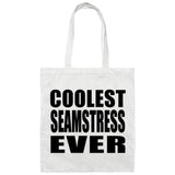 Coolest Seamstress Ever - Tote Bag White