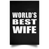 World's Best Wife - Poster Portrait