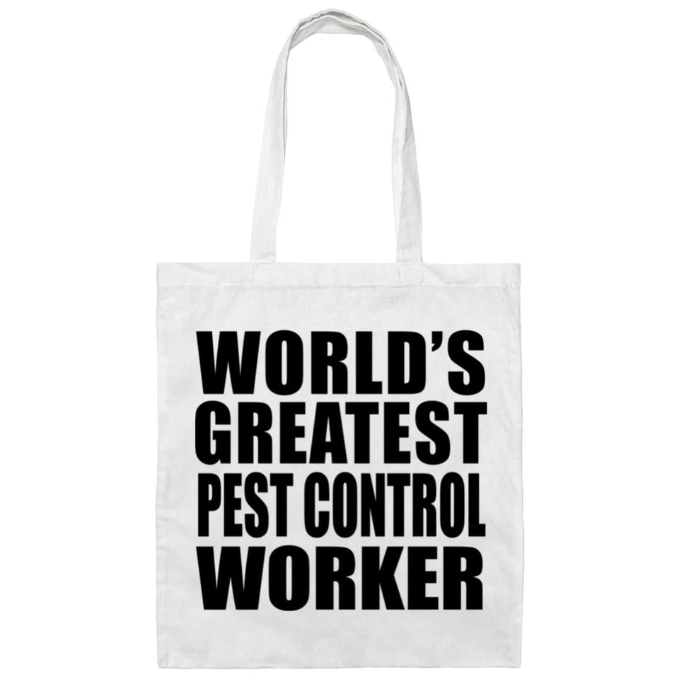 World's Greatest Pest Control Worker - Tote Bag White