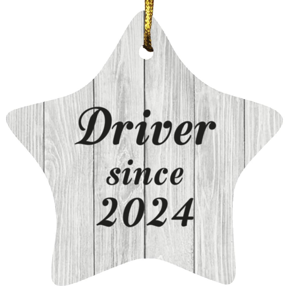 Driver Since 2024 - Star Ornament F