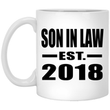Son In Law Established EST. 2018 - 11 Oz Coffee Mug